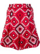 For Restless Sleepers Geometric Print Bermuda Shorts