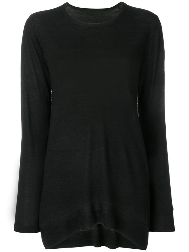 Sottomettimi Round Neck Jumper - Black