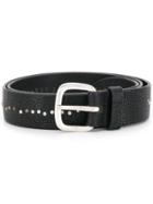 Orciani Micro-studded Belt - Black