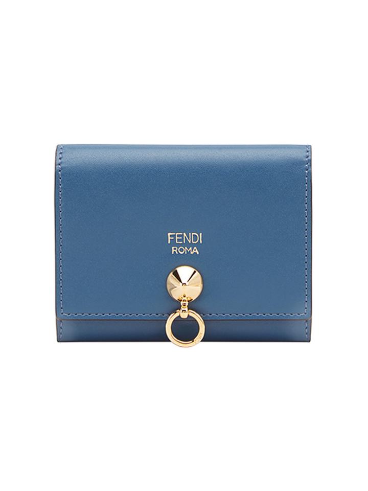 Fendi Compact Wallet - Blue