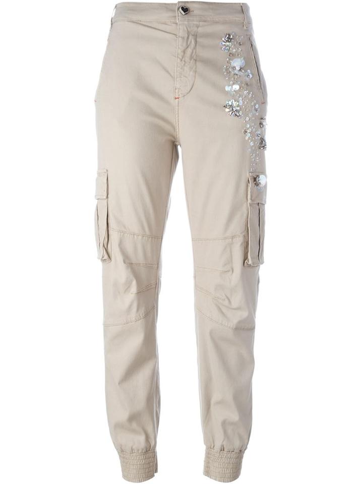 Twin-set Jeans Embellished Cargo Trousers
