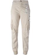 Twin-set Jeans Embellished Cargo Trousers