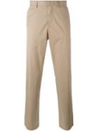 Michael Kors Classic Chino Trousers, Men's, Size: 36, Nude/neutrals, Cotton/spandex/elastane