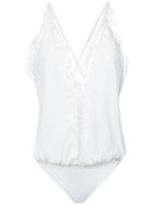 Tufi Duek Lace Bodysuit - White
