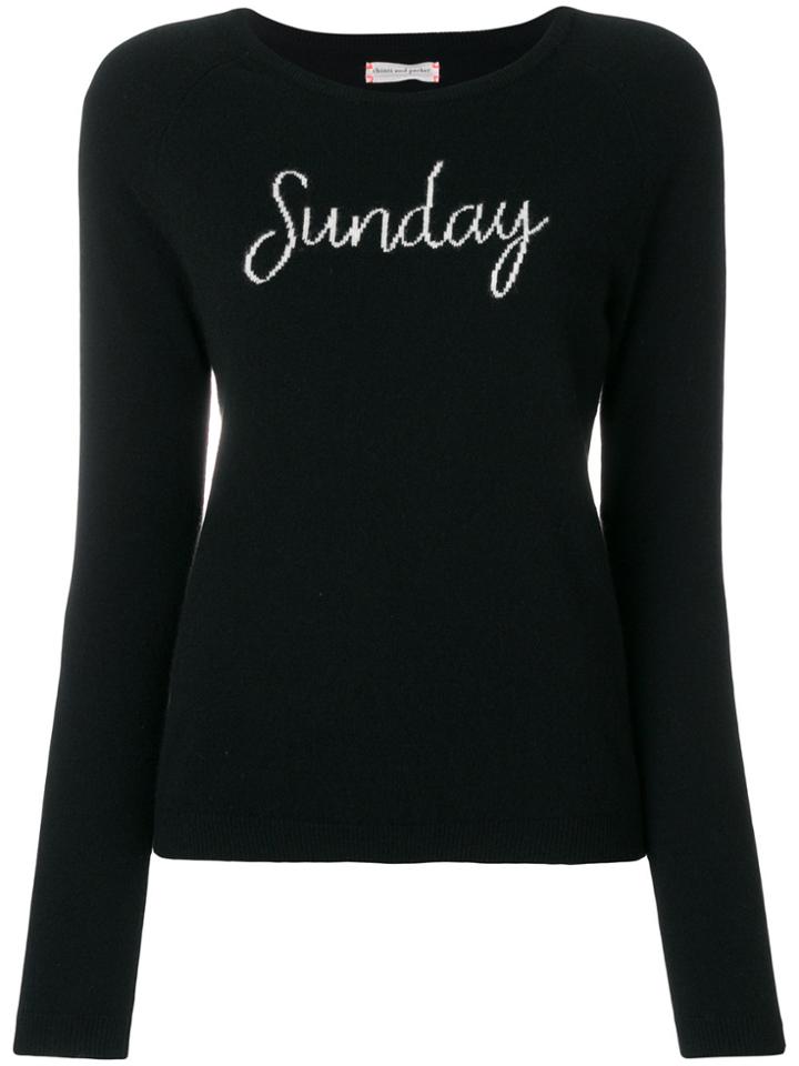 Chinti & Parker Sunday Jumper - Black