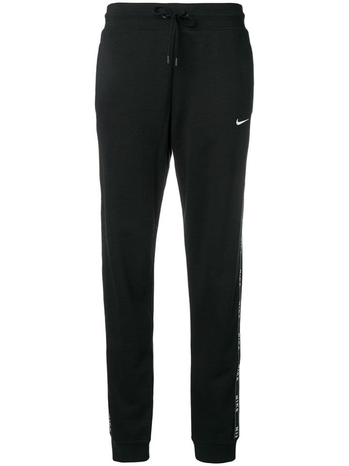 Nike Logo Lined Track Pants - Black