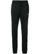 Nike Logo Lined Track Pants - Black