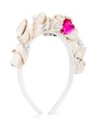 Patachou Floral Headband, Girl's, Nude/neutrals