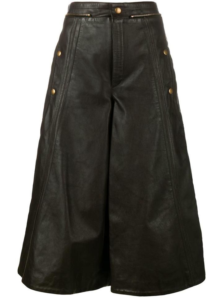 Chloé Biker Culottes - Brown