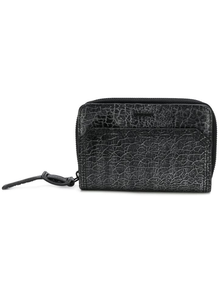 Diesel Zip Around Business Wallet - Black