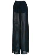 Tufi Duek Printed Palazzo Pants - Black