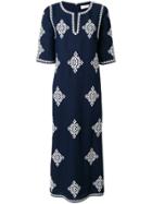 Tory Burch Patterned Maxi Dress - Blue
