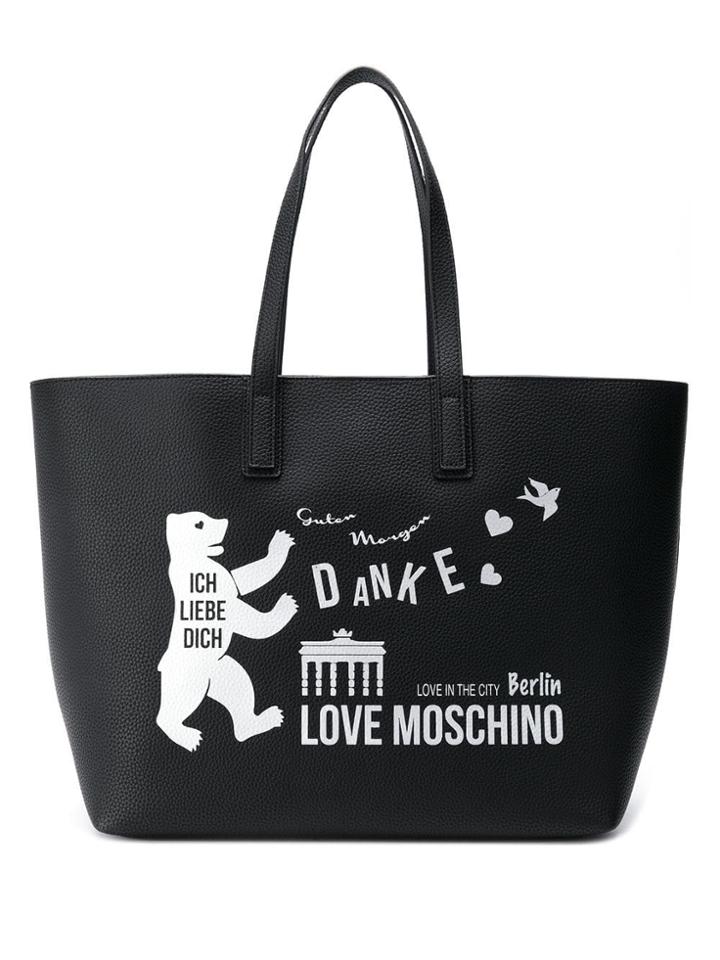 Love Moschino Berlin Shopper Tote - Black