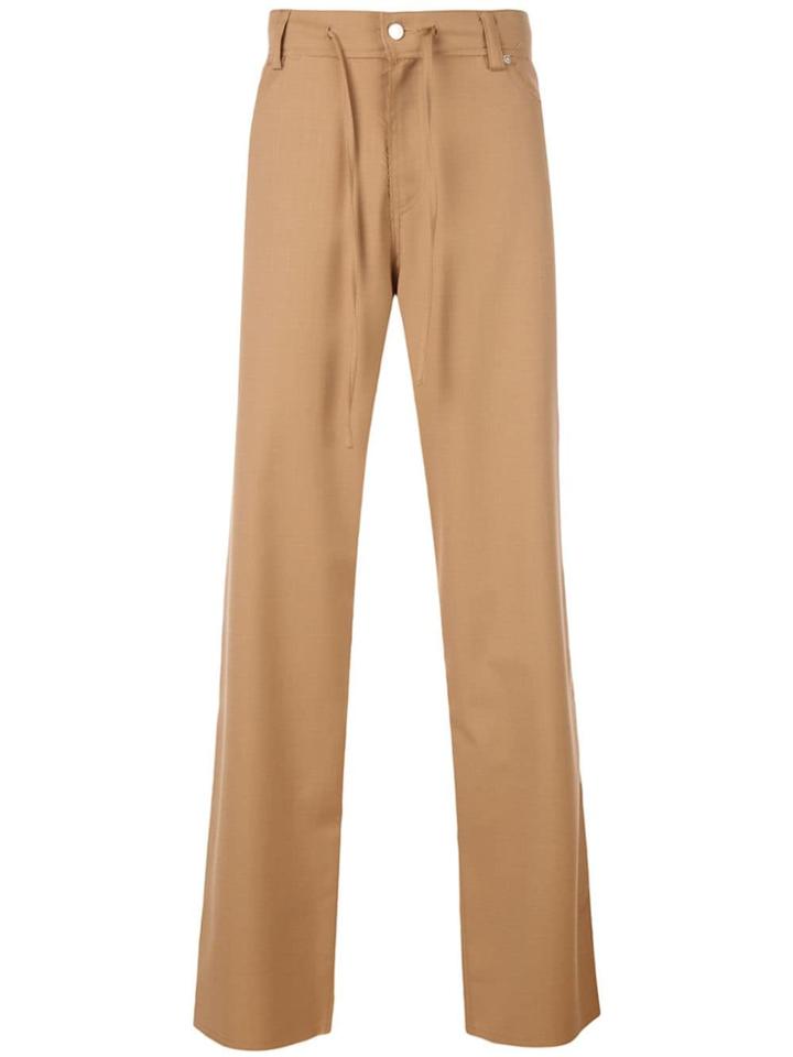 Cmmn Swdn Camel Flared Trousers - Brown