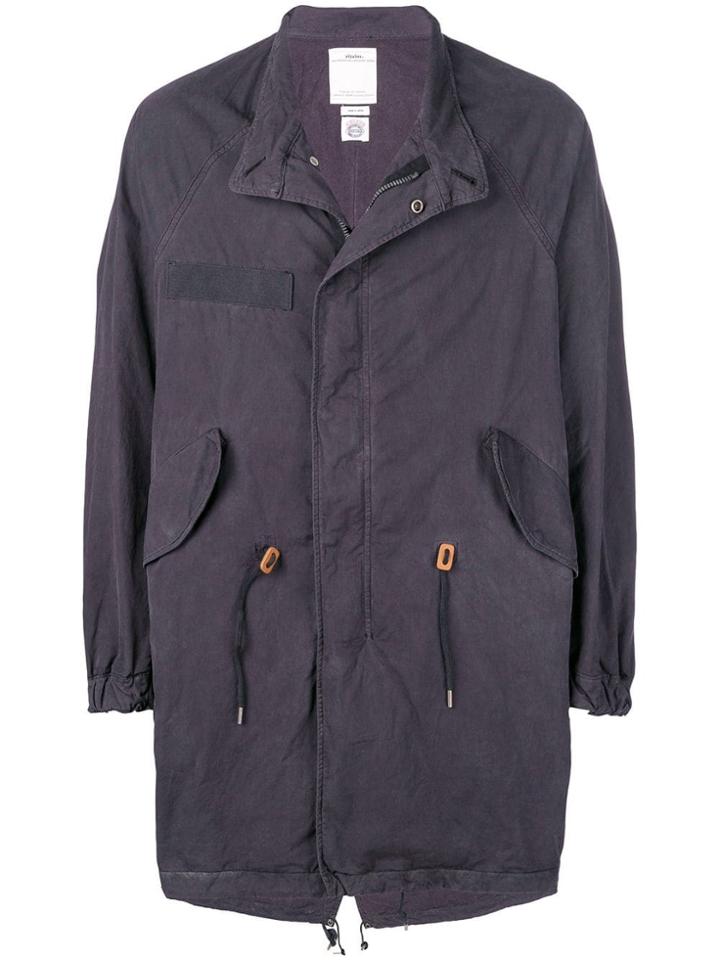 Visvim Six-five Fishtail Parka - Black