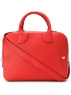 Courrèges Large Tote, Women's, Red, Leather