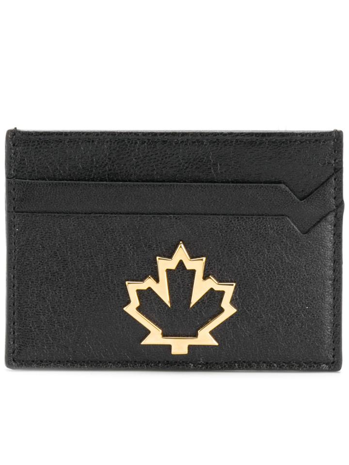 Dsquared2 Logo Plaque Cardholder - Black
