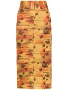 Lygia & Nanny Orixá Midi Skirt - Yellow
