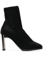 Giuseppe Zanotti Block Heel Socks Boots - Black