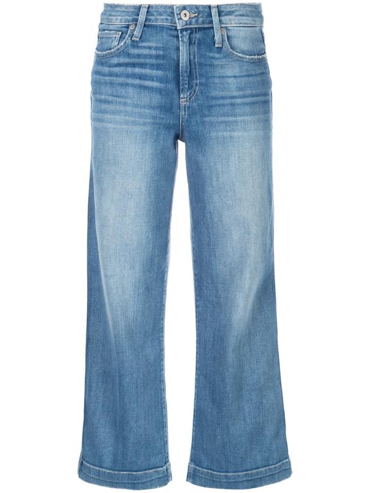 Paige Nellie Cropped Jeans - Black