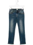 Armani Junior - Straight Leg Jeans - Kids - Cotton/spandex/elastane - 7 Yrs, Blue