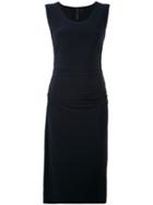Norma Kamali - Classic Fitted Dress - Women - Polyester/spandex/elastane - S, Blue, Polyester/spandex/elastane