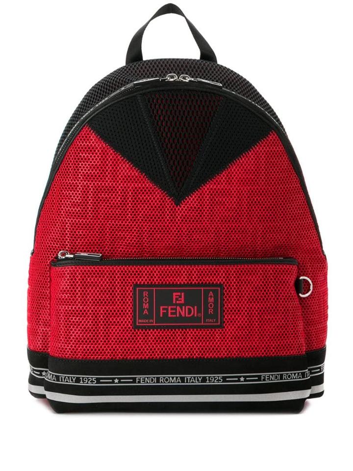 Fendi Fendi 7vz042a7s8 F08lp Leather/ - Red