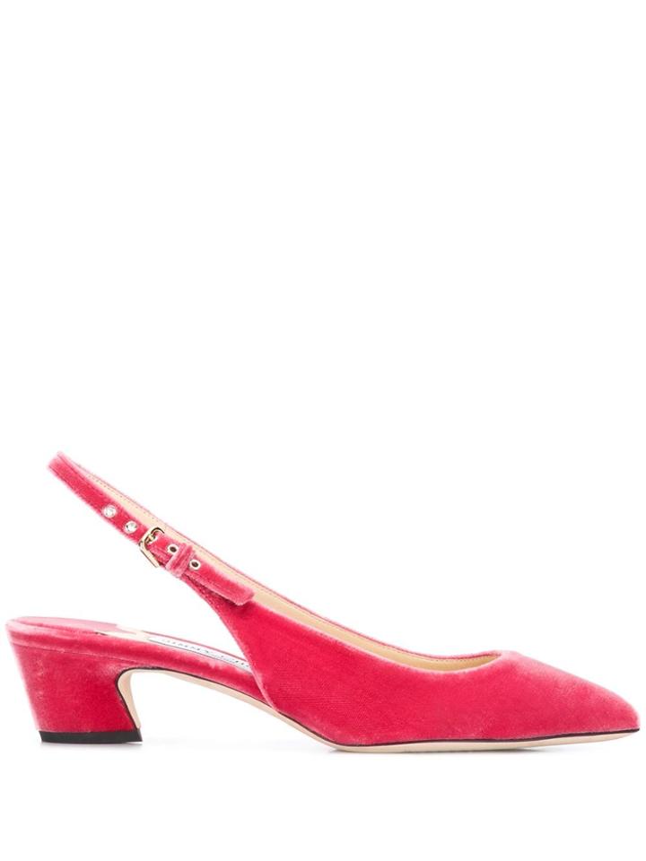 Jimmy Choo Gemma 40mm Slingback Pumps - Pink