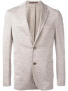 Eleventy Flap Pockets Blazer, Men's, Size: 56, Nude/neutrals, Linen/flax/cotton/acetate/polybutylene Terephthalate (pbt)