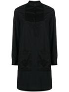 A.p.c. Button Shirt Dress - Black