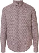 Emporio Armani Monogram Logo Shirt - Red