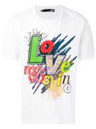 Love Moschino Graphic Logo T-shirt - White