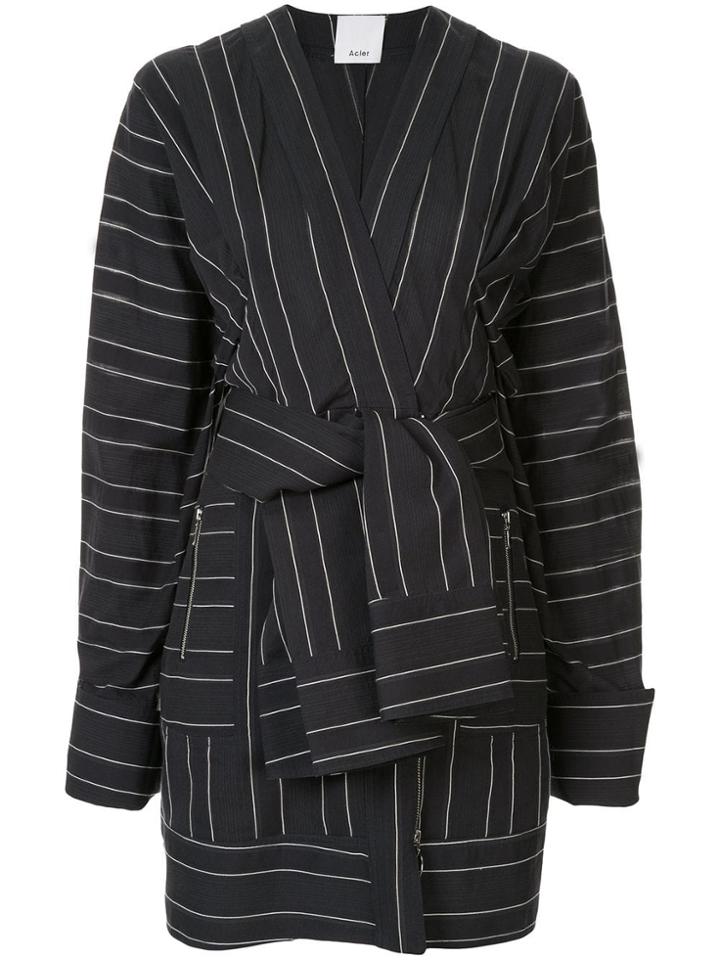 Acler Knightley Oversized Shirt Dress - Blue
