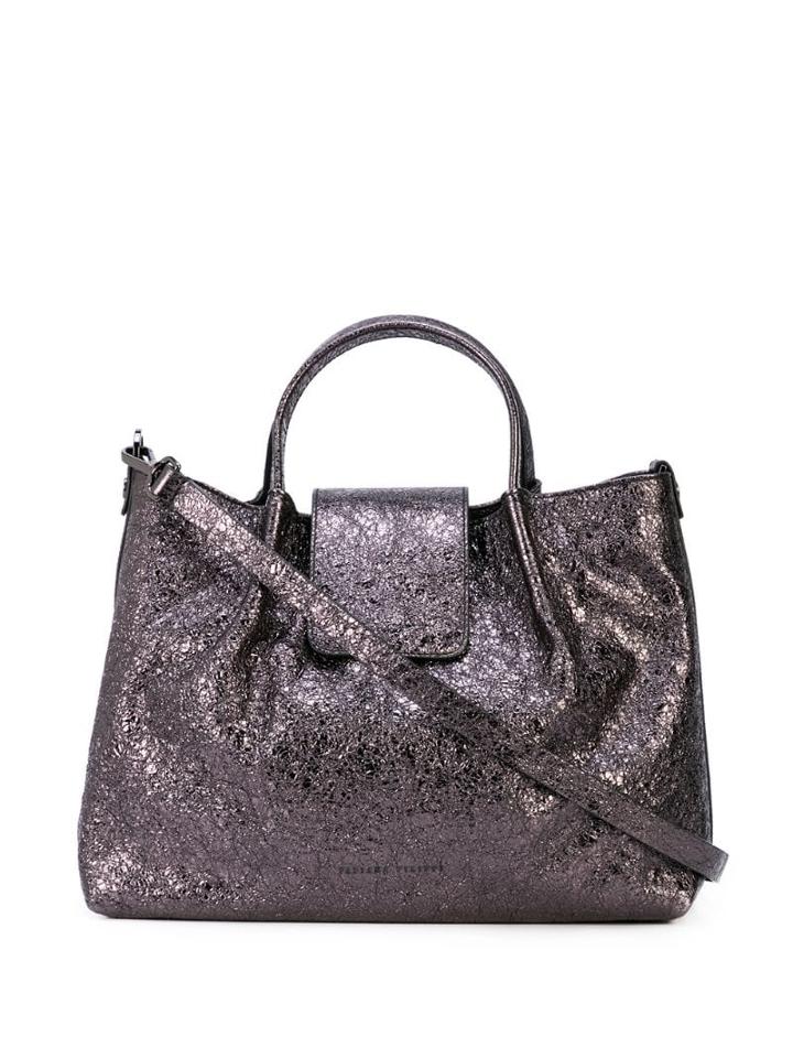 Fabiana Filippi Glitter Detail Tote - Grey