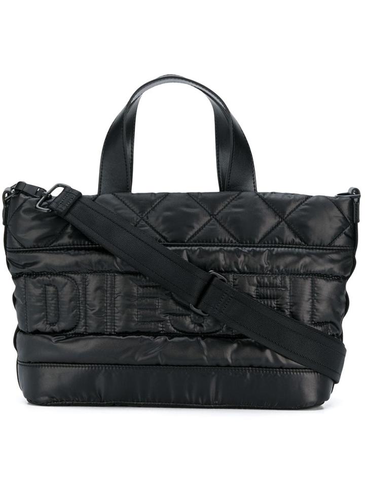 Diesel Duvet Shopper Tote - Black