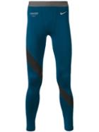 Nike - M Dry Gyakusou Running Tights - Men - Polyester/spandex/elastane - L, Blue