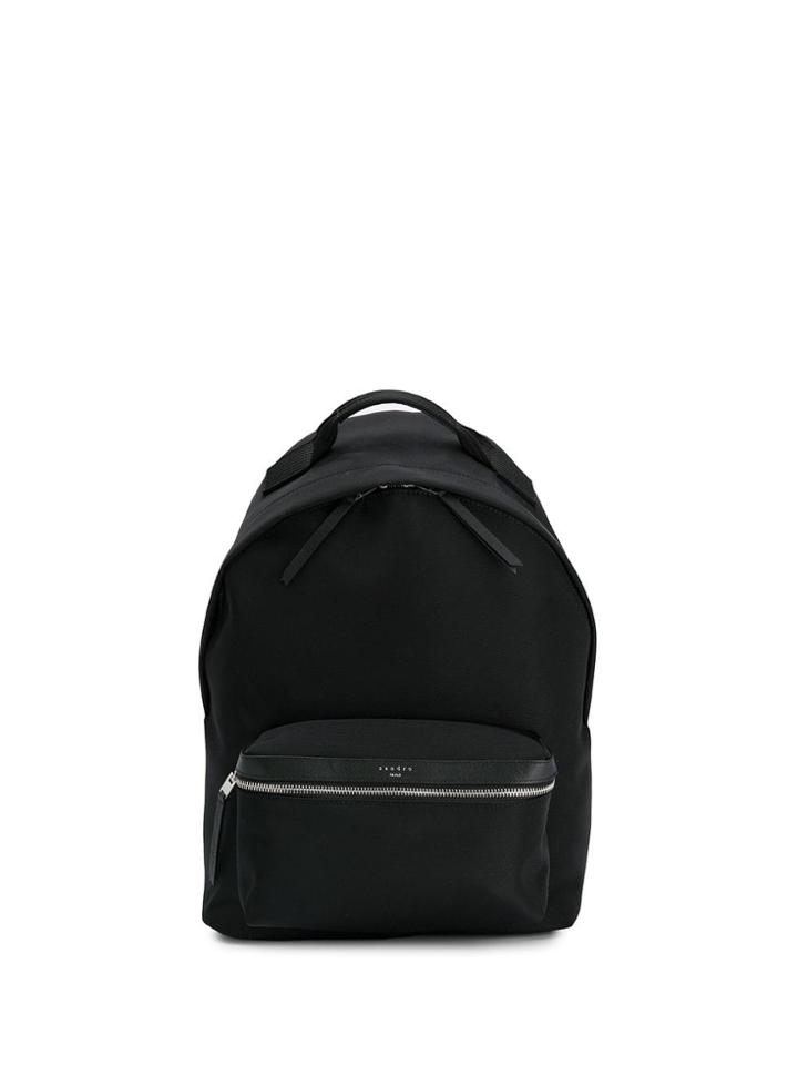 Sandro Paris Classic Backpack - Black