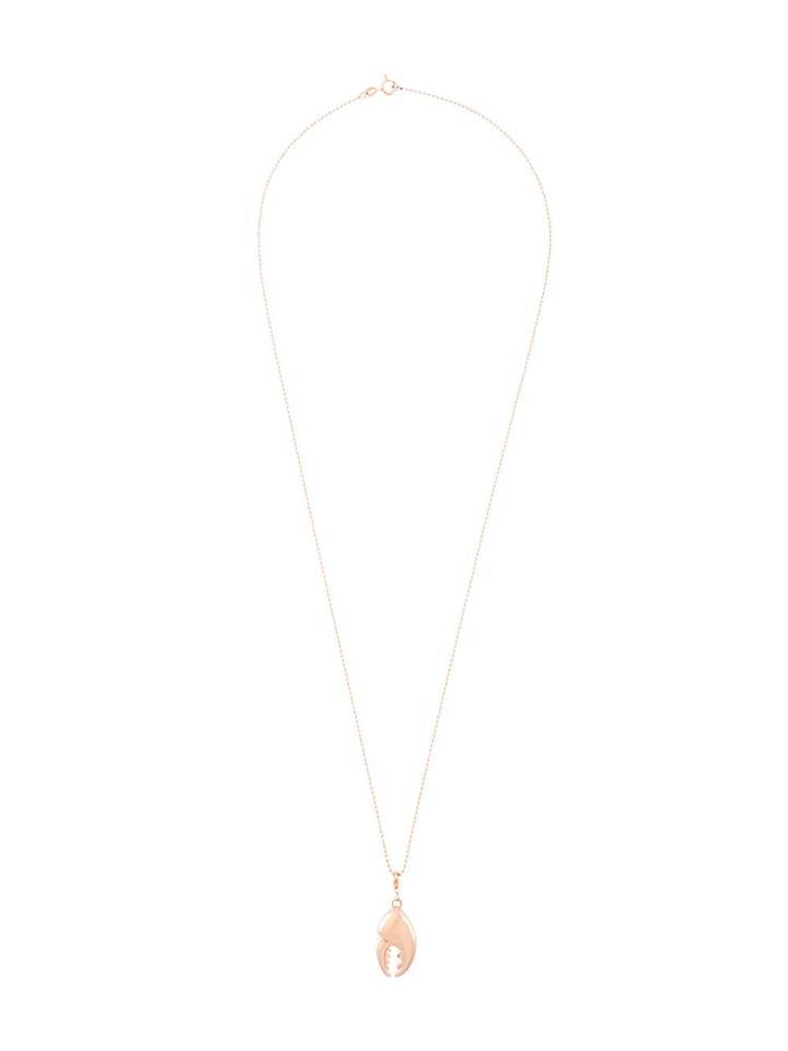 True Rocks 'crab Claw' Pendant - Metallic