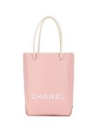 Chanel Pre-owned Logo Printed Tote - Pink