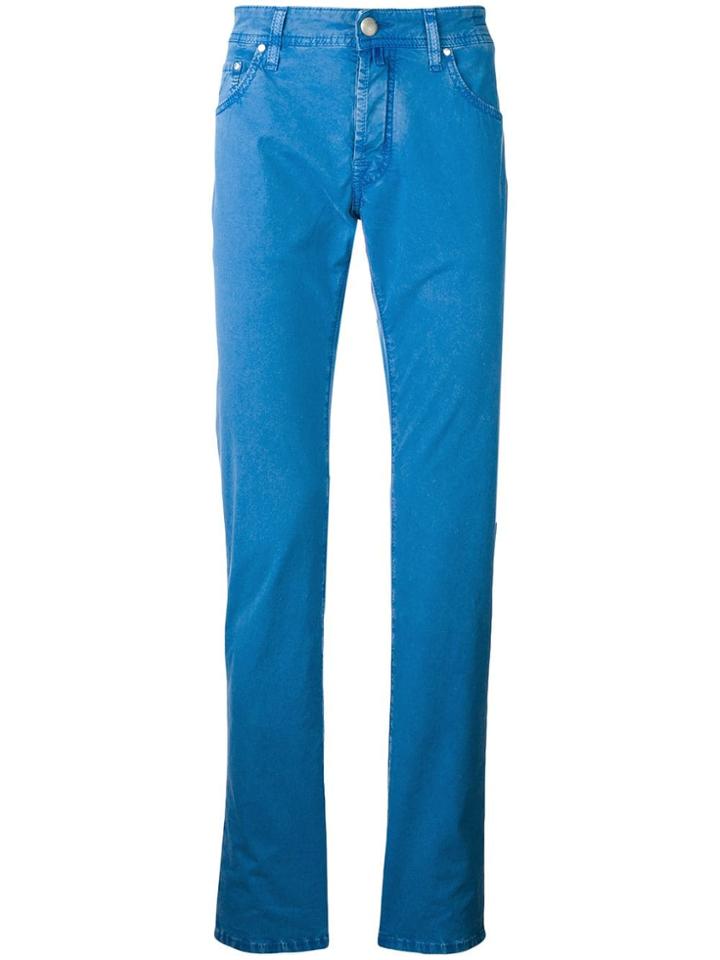 Jacob Cohen Simple Trousers - Blue