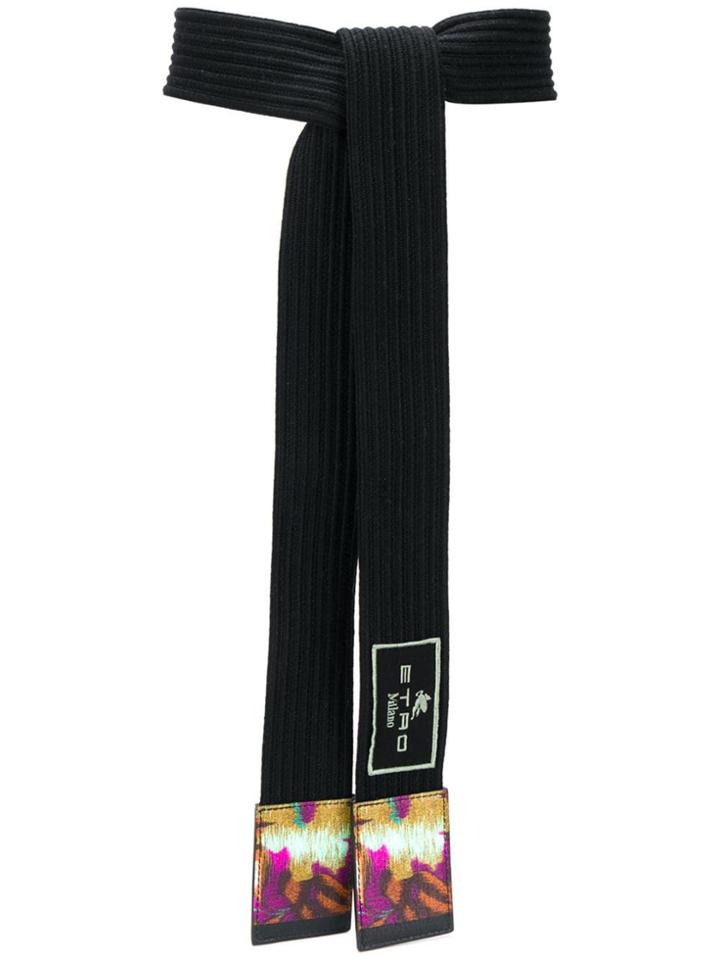 Etro Printed Belt - Black