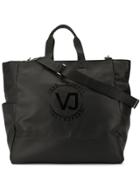 Versace Jeans Vj Logo Tote - Black