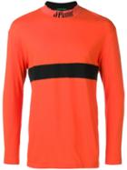 Jean Paul Gaultier Vintage High Neck Longsleeved T-shirt - Orange