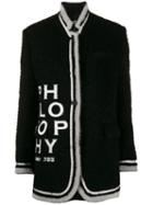 Philosophy Di Lorenzo Serafini Logo Print Jacket - Black