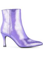 G.v.g.v. Glitter Ankle Boots - Pink & Purple