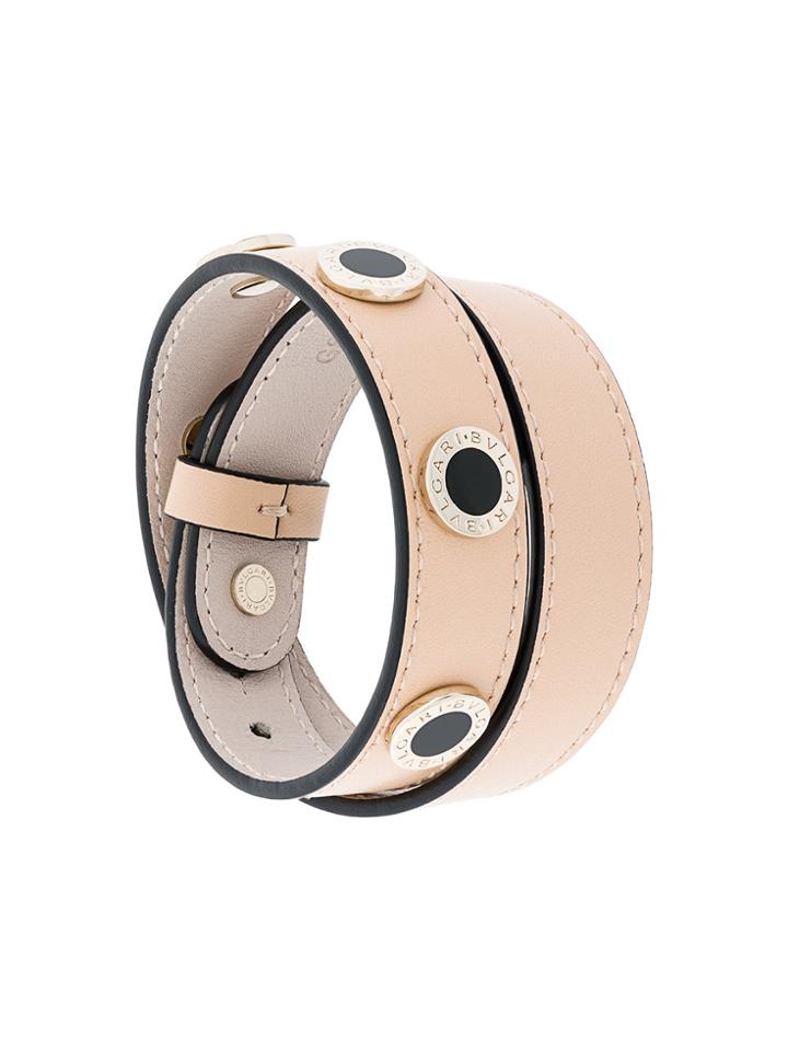 Bulgari Studded Bracelet - Nude & Neutrals