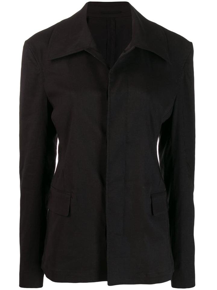 Golden Goose Short Trench Coat - Black