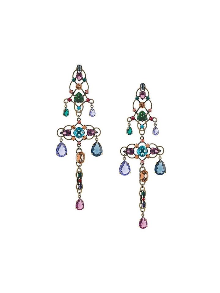 Lanvin Long 'ginger' Line Earrings
