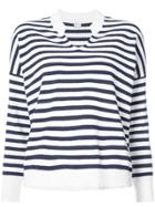 Kule Striped Jumper - White