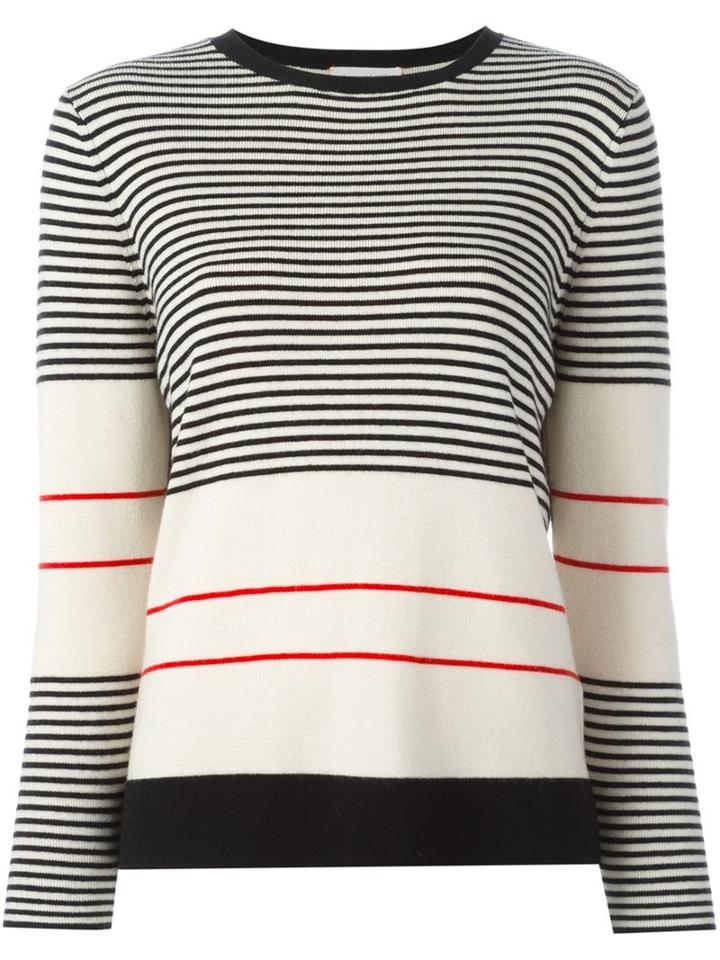 Chinti And Parker Fine Stripe Sweater